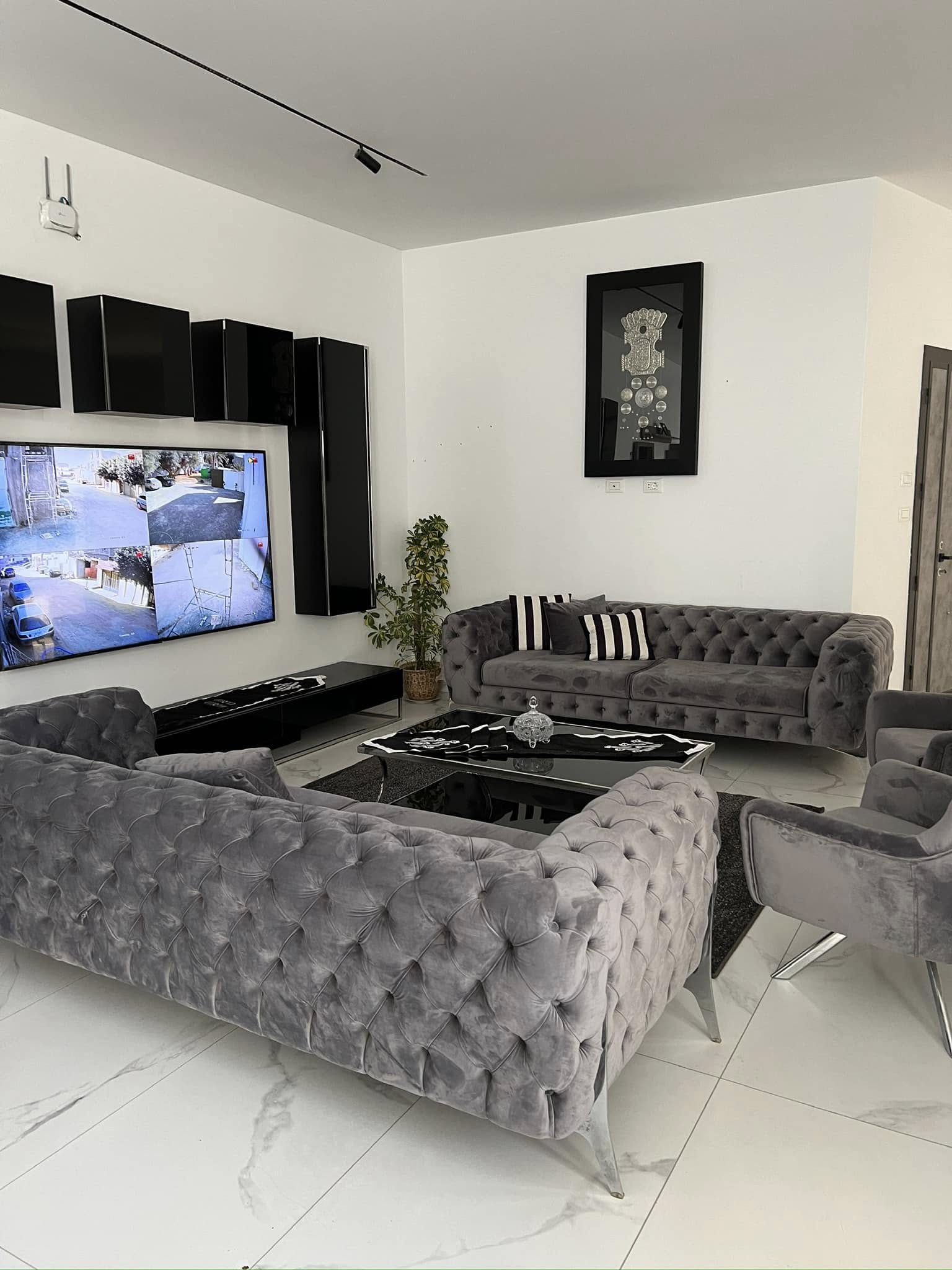 استراحة ميكونوس - إضاءة ليلية